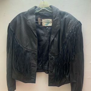 Cottonwood creek leather jacket